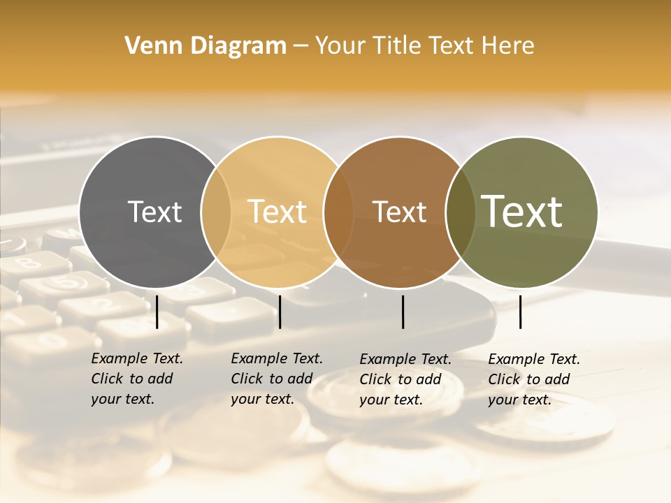 Tax Background Cash PowerPoint Template