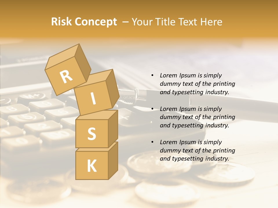 Tax Background Cash PowerPoint Template