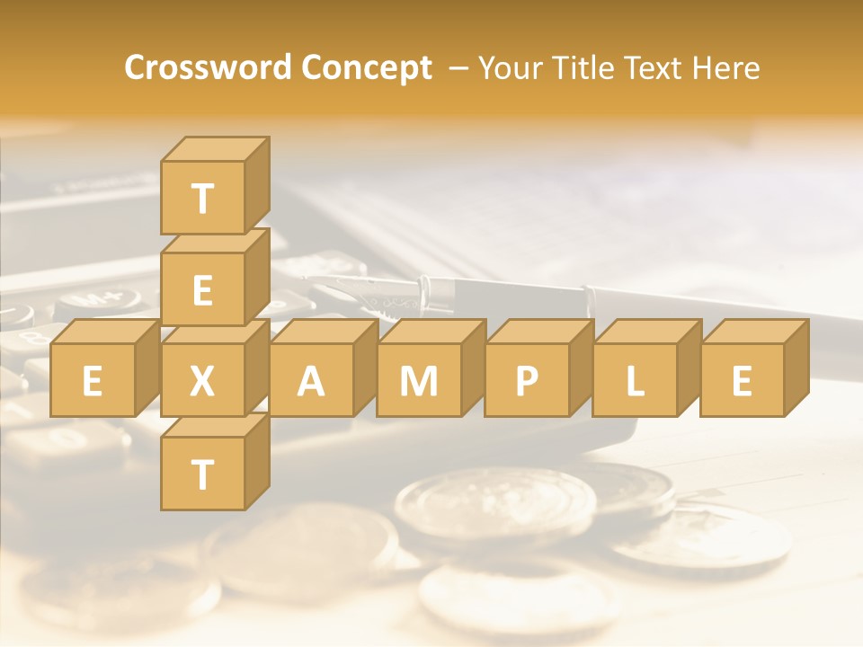 Tax Background Cash PowerPoint Template