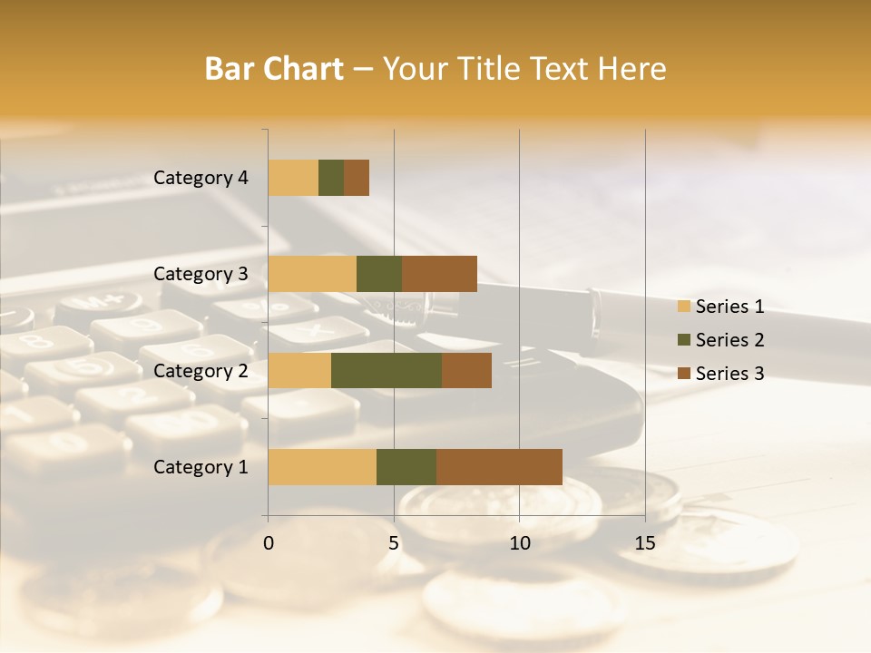 Tax Background Cash PowerPoint Template