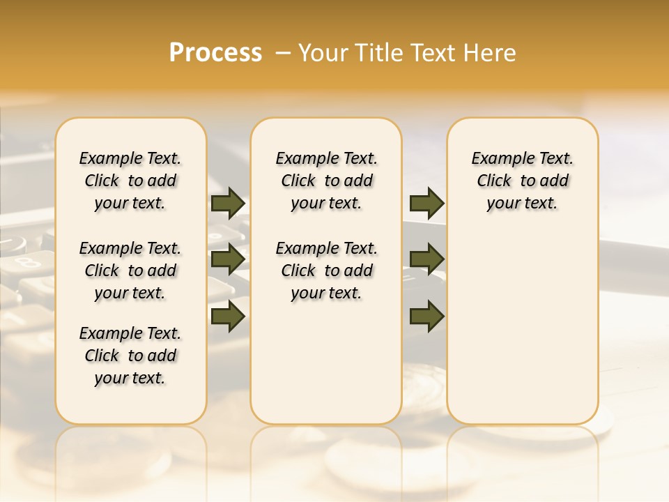 Tax Background Cash PowerPoint Template