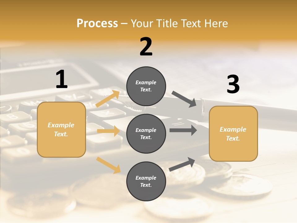 Tax Background Cash PowerPoint Template