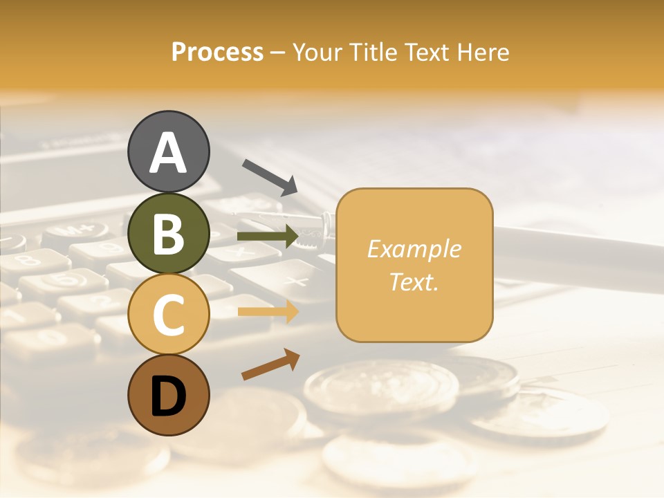 Tax Background Cash PowerPoint Template