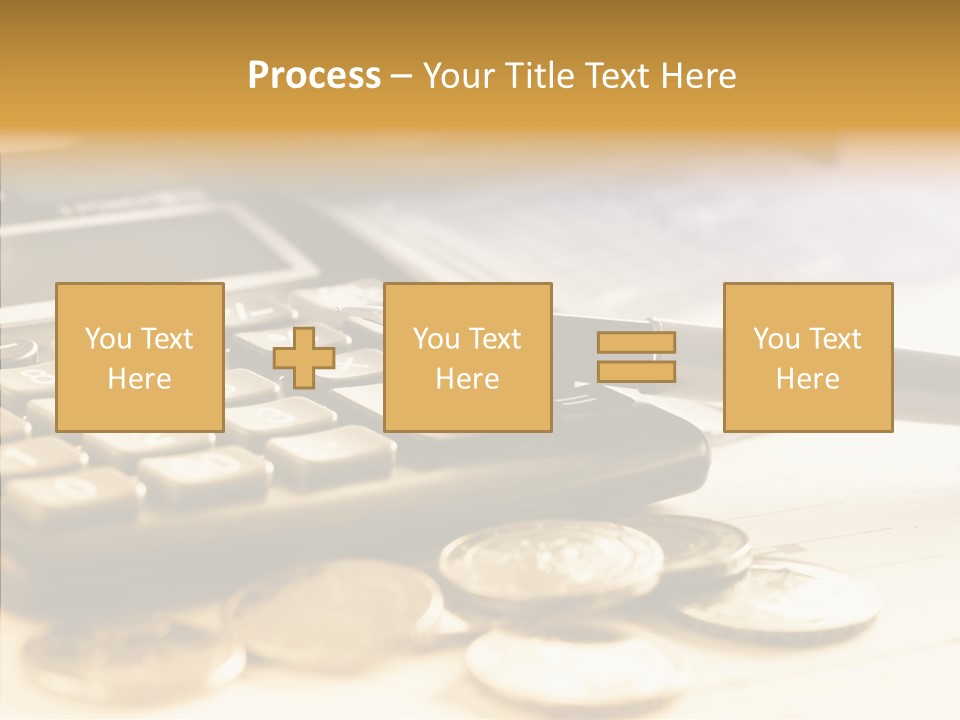Tax Background Cash PowerPoint Template