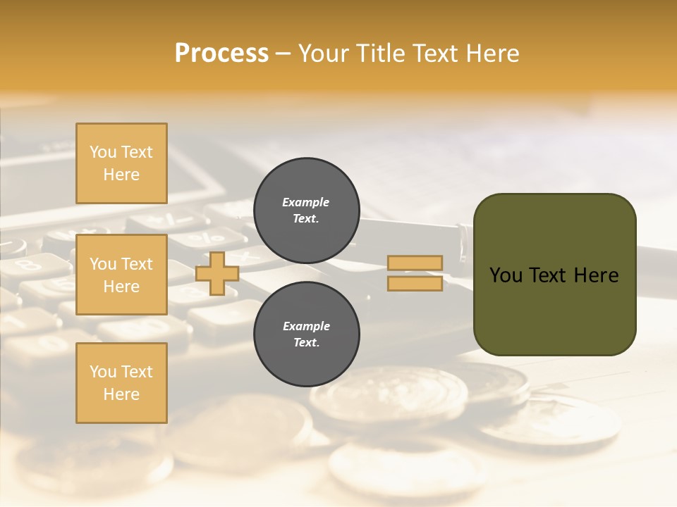 Tax Background Cash PowerPoint Template