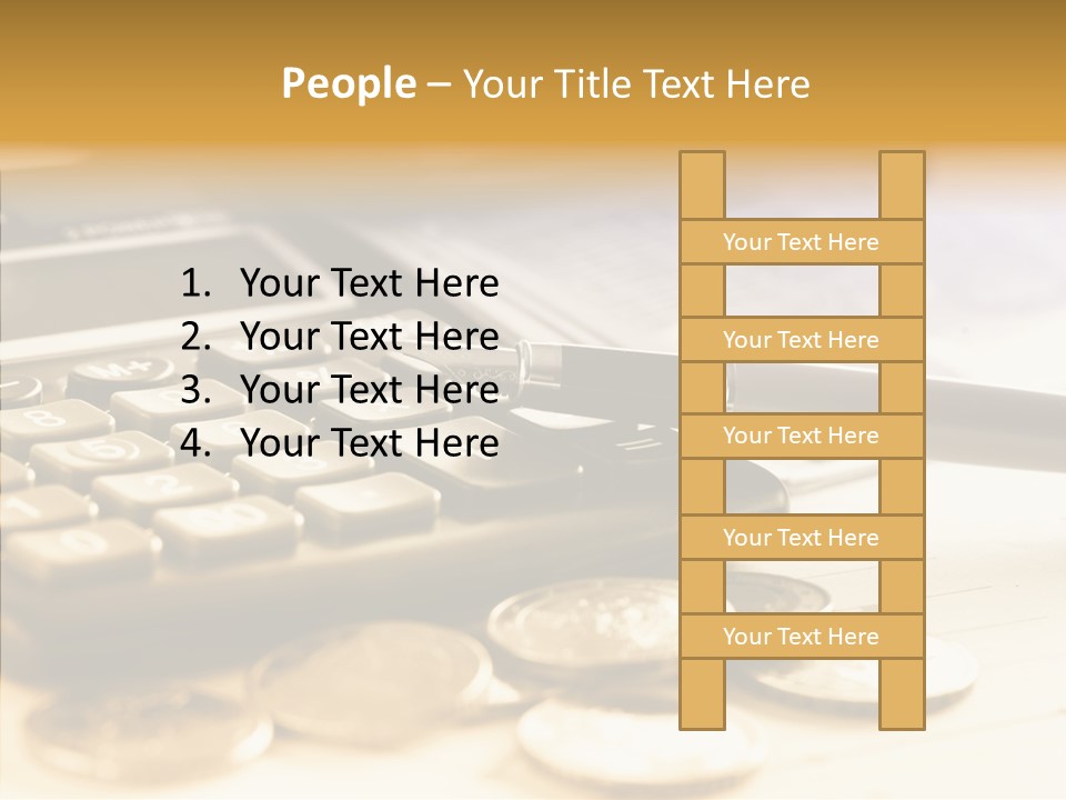 Tax Background Cash PowerPoint Template