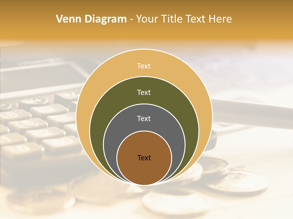 Tax Background Cash PowerPoint Template