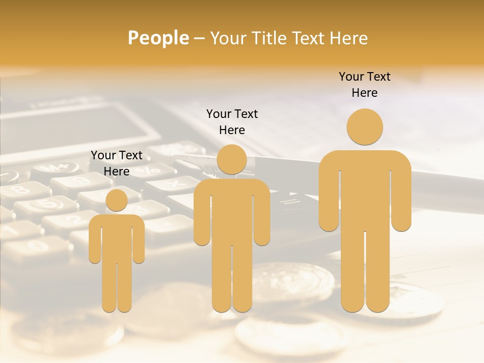 Tax Background Cash PowerPoint Template