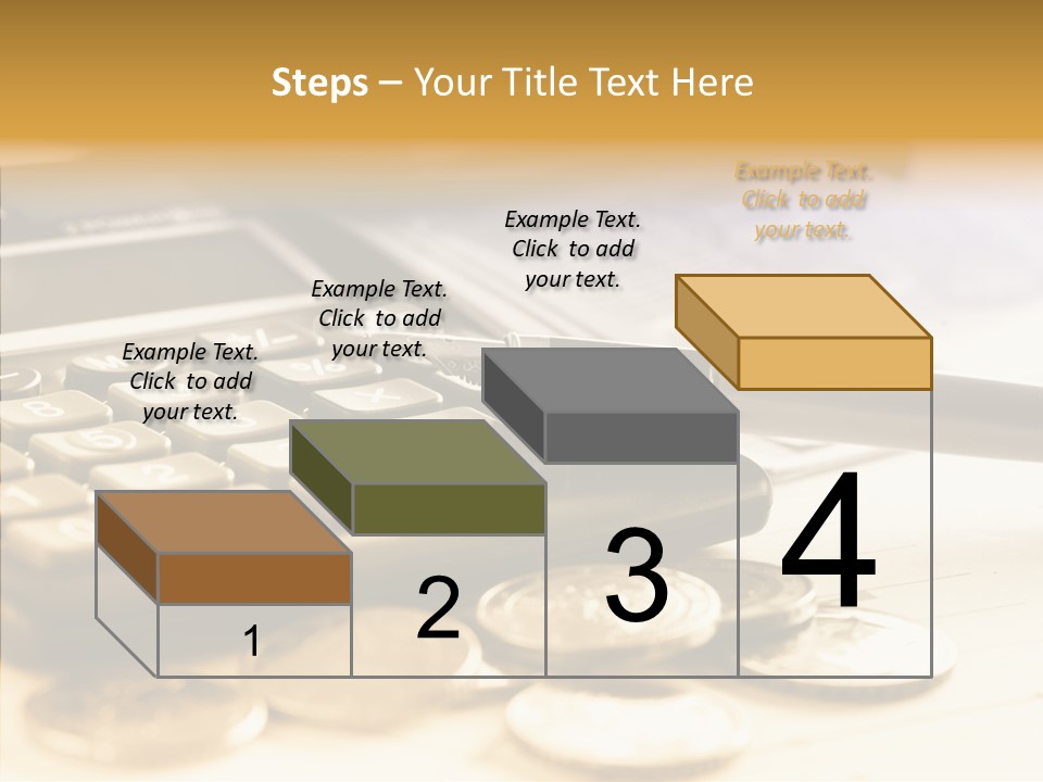 Tax Background Cash PowerPoint Template