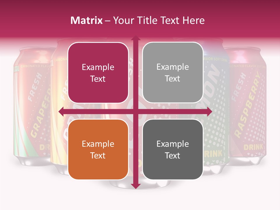 Grapefruit Freshness Drink PowerPoint Template