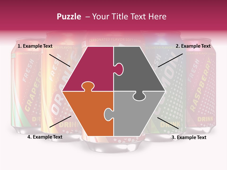 Grapefruit Freshness Drink PowerPoint Template