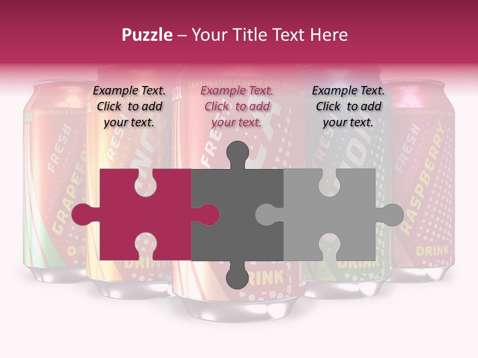 Grapefruit Freshness Drink PowerPoint Template