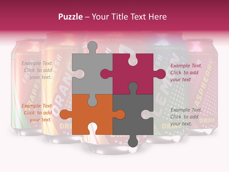 Grapefruit Freshness Drink PowerPoint Template