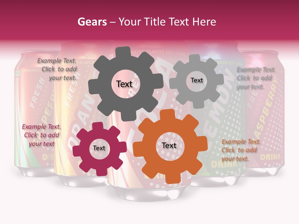 Grapefruit Freshness Drink PowerPoint Template