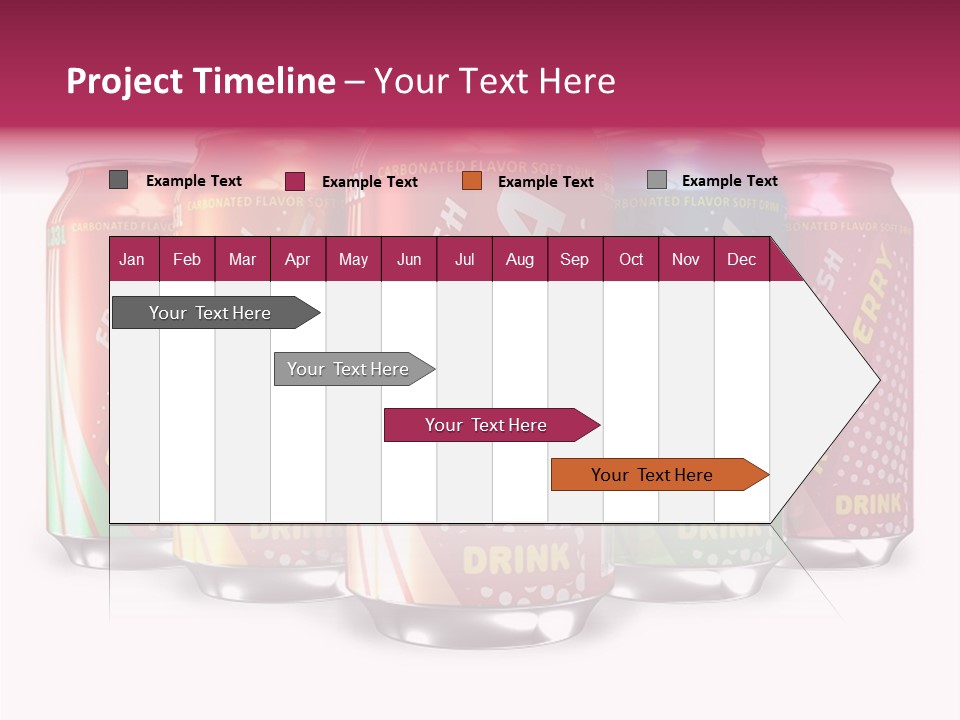 Grapefruit Freshness Drink PowerPoint Template