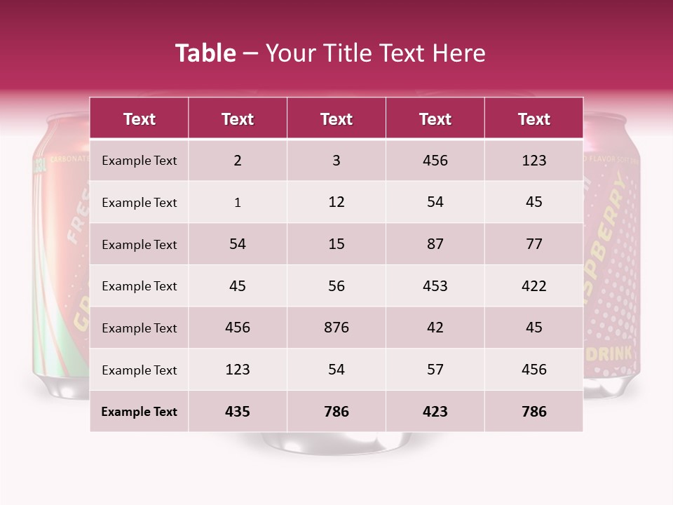 Grapefruit Freshness Drink PowerPoint Template