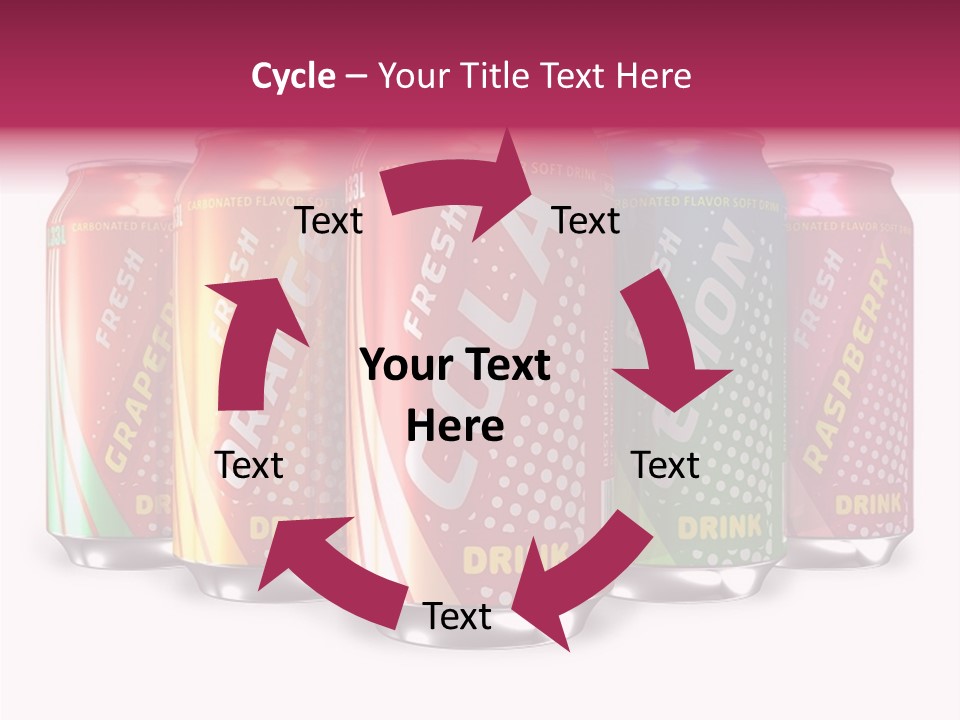 Grapefruit Freshness Drink PowerPoint Template