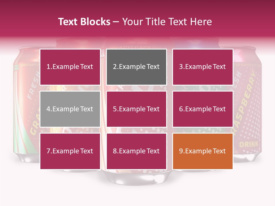 Grapefruit Freshness Drink PowerPoint Template