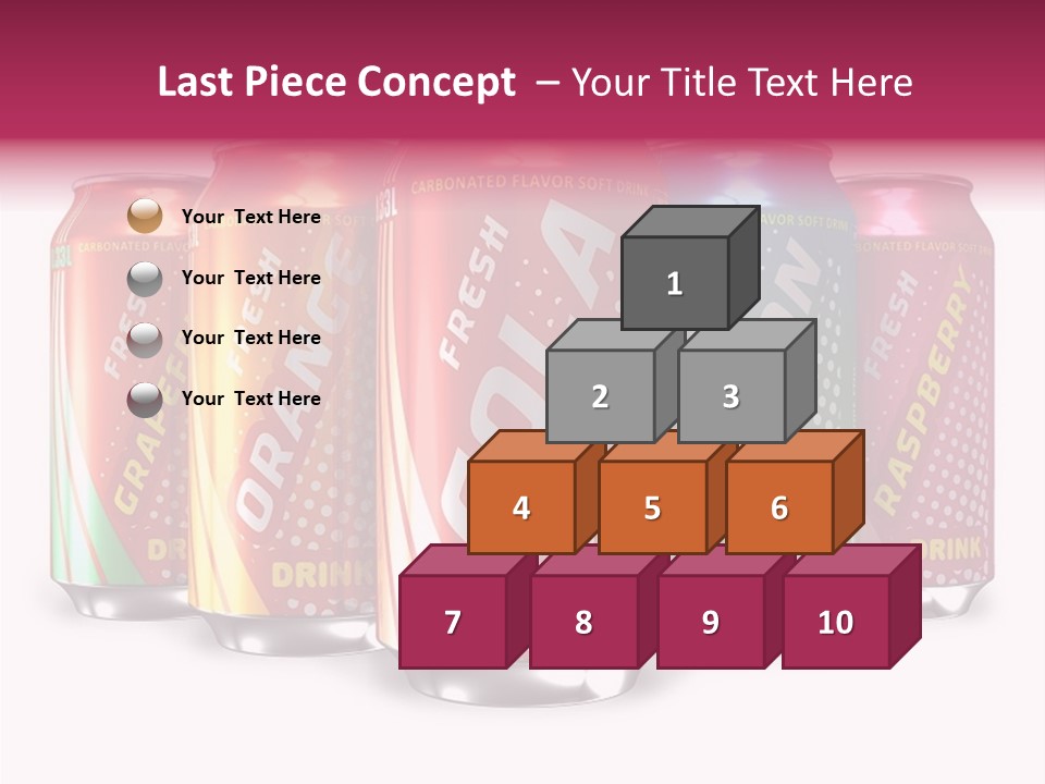 Grapefruit Freshness Drink PowerPoint Template