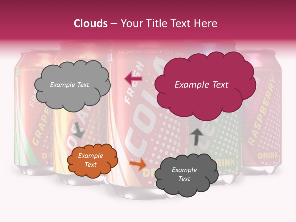 Grapefruit Freshness Drink PowerPoint Template