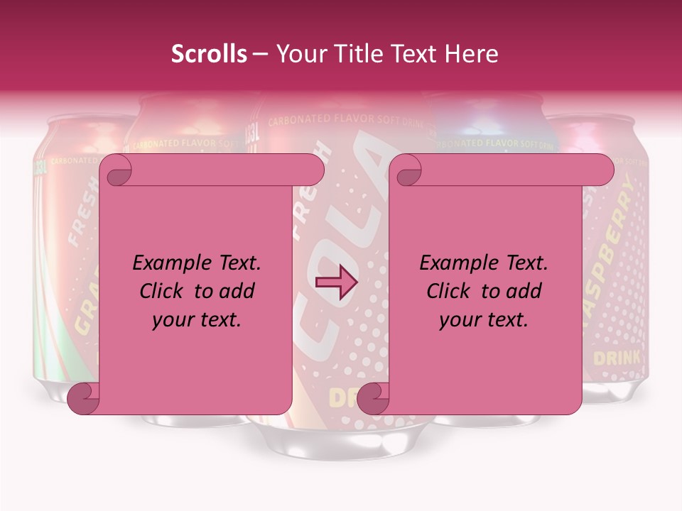 Grapefruit Freshness Drink PowerPoint Template