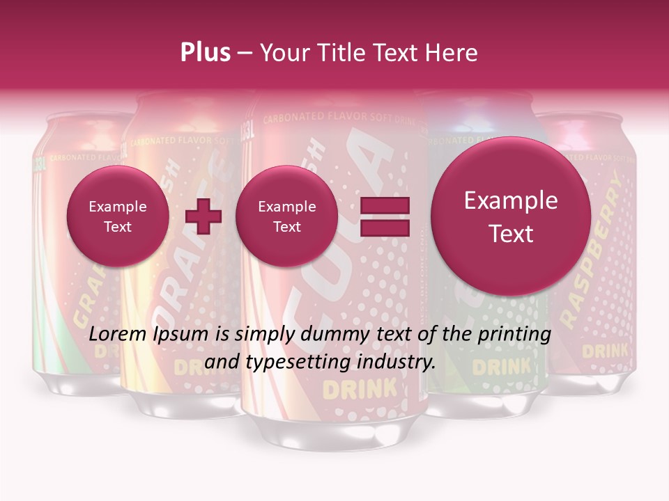 Grapefruit Freshness Drink PowerPoint Template