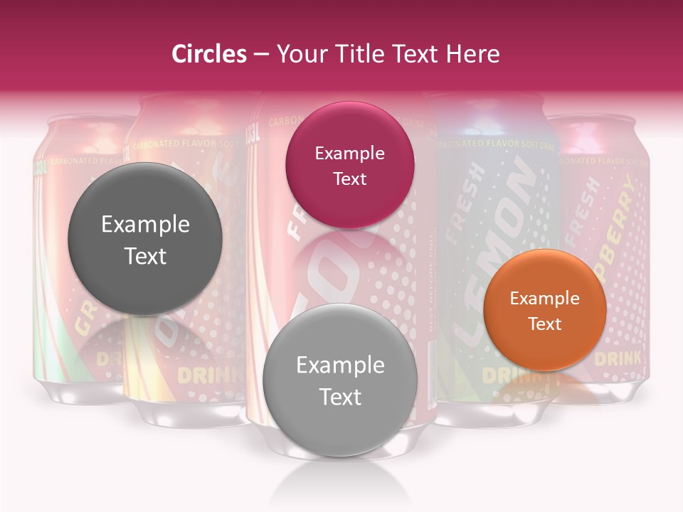 Grapefruit Freshness Drink PowerPoint Template