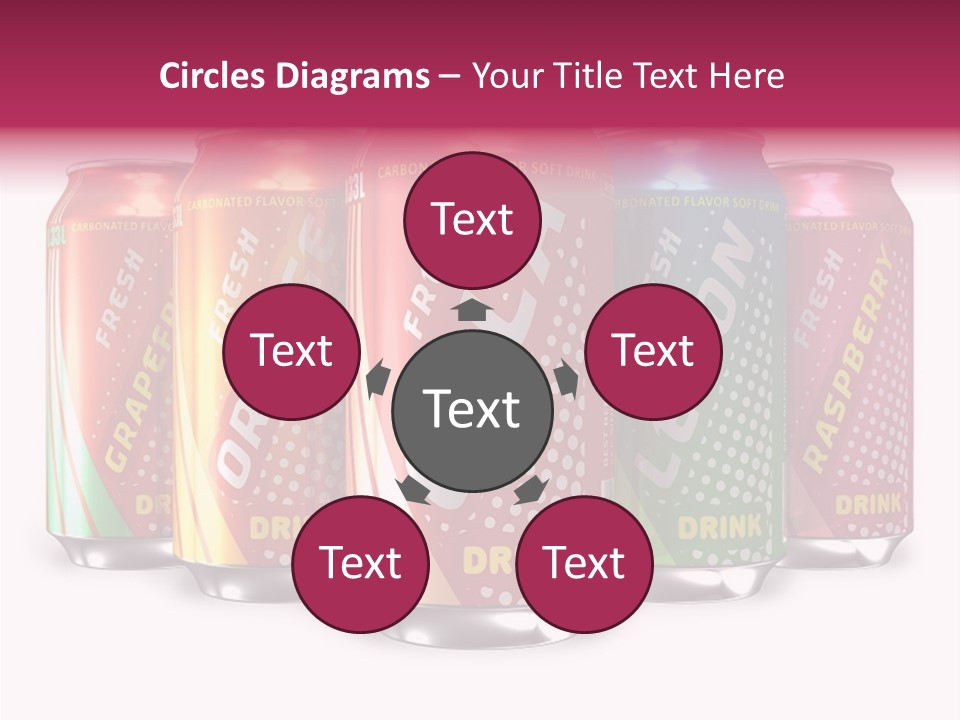 Grapefruit Freshness Drink PowerPoint Template