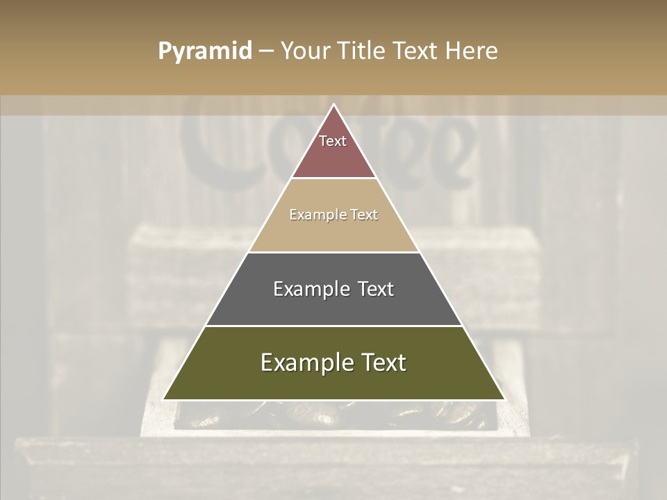 Beans Brown Photo PowerPoint Template