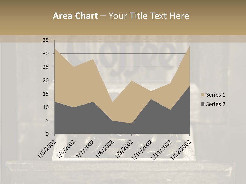 Beans Brown Photo PowerPoint Template