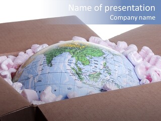 Delivery Storage Freight PowerPoint Template