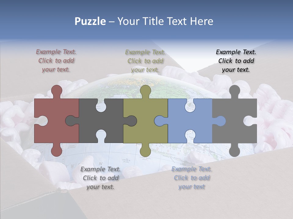 Delivery Storage Freight PowerPoint Template