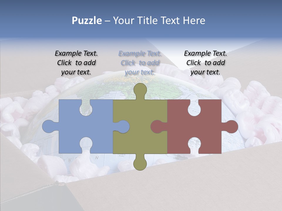 Delivery Storage Freight PowerPoint Template