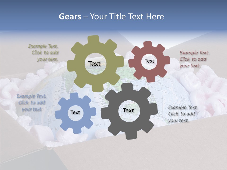 Delivery Storage Freight PowerPoint Template