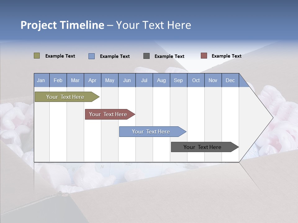 Delivery Storage Freight PowerPoint Template