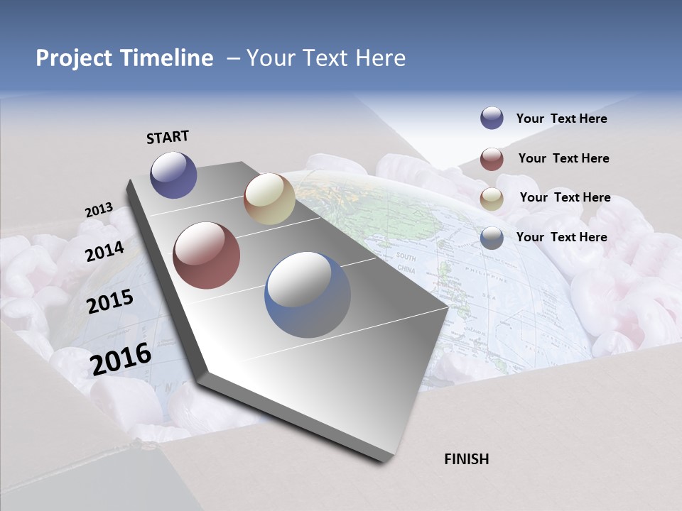 Delivery Storage Freight PowerPoint Template