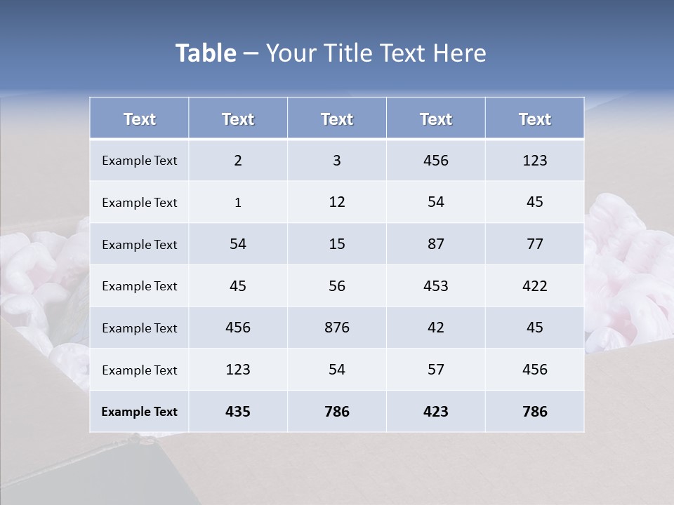 Delivery Storage Freight PowerPoint Template