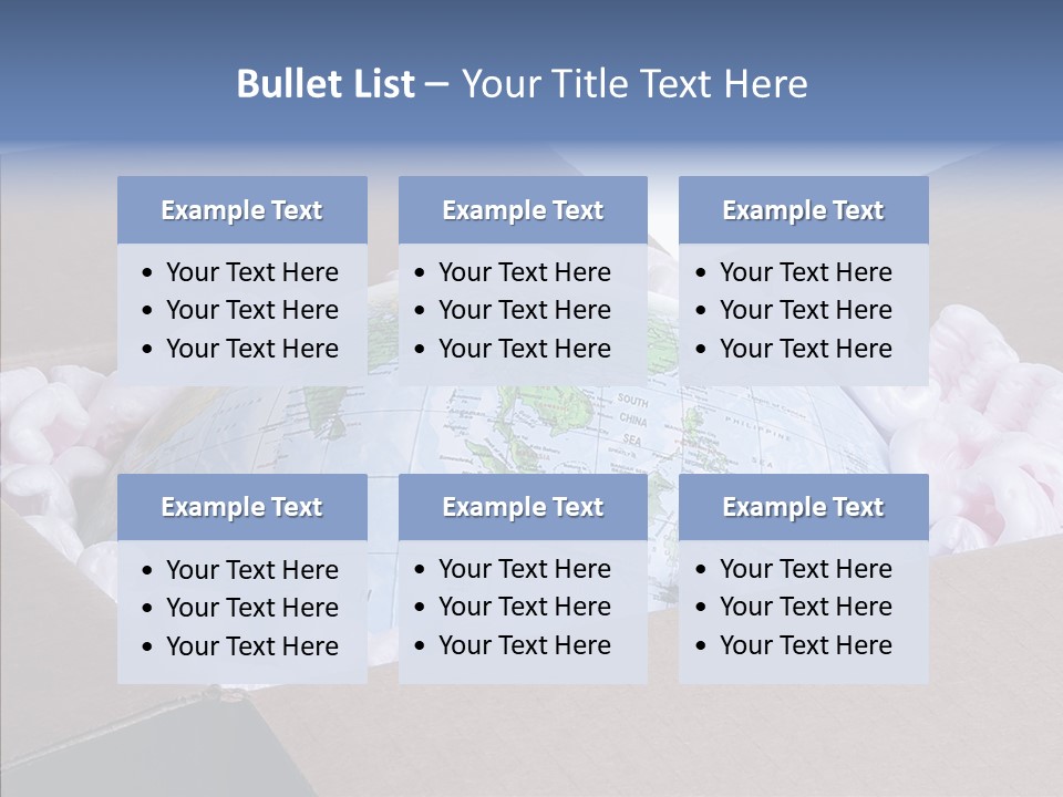 Delivery Storage Freight PowerPoint Template