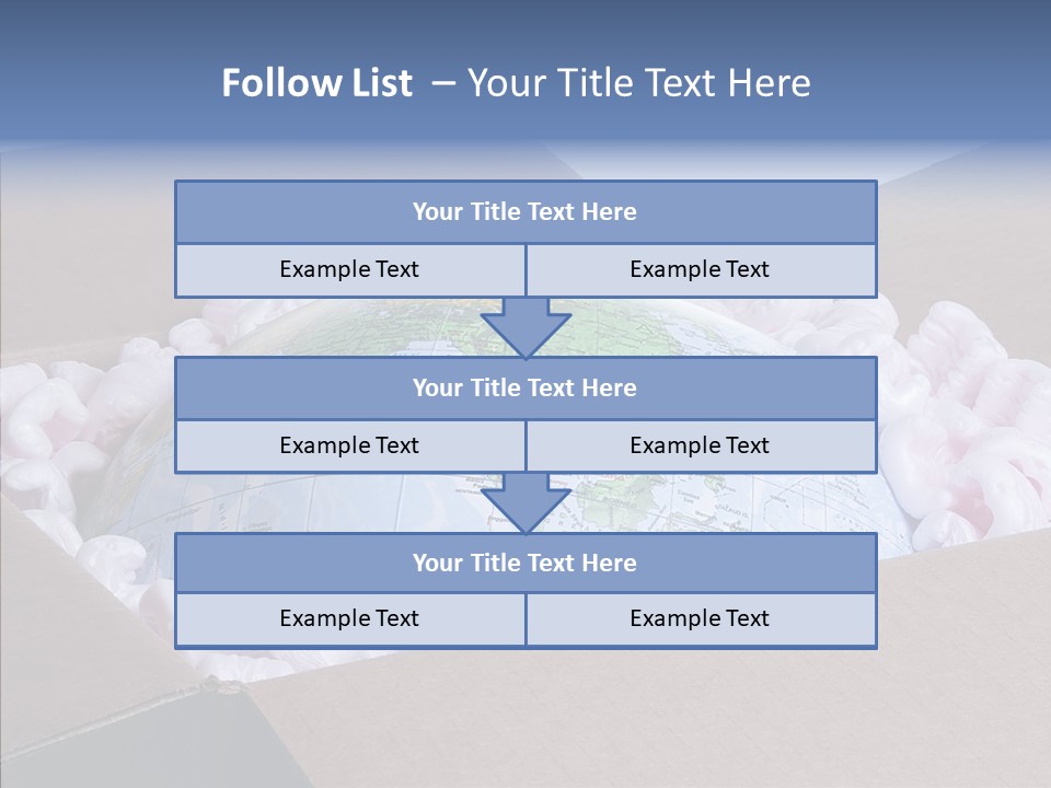Delivery Storage Freight PowerPoint Template
