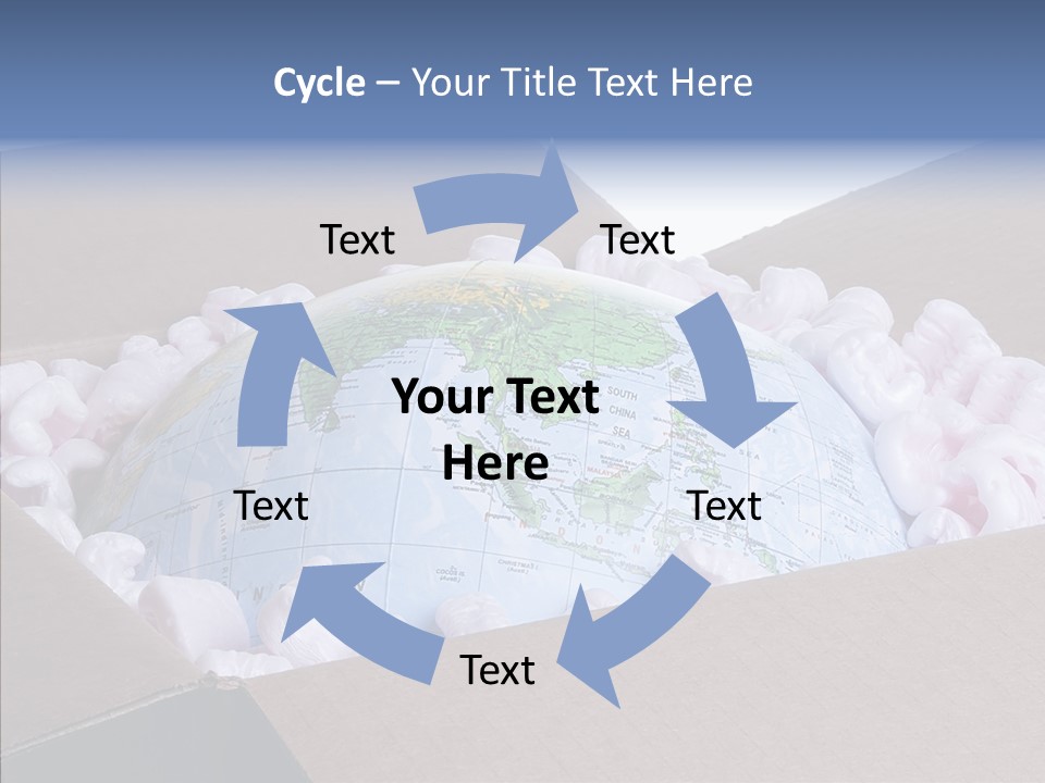 Delivery Storage Freight PowerPoint Template