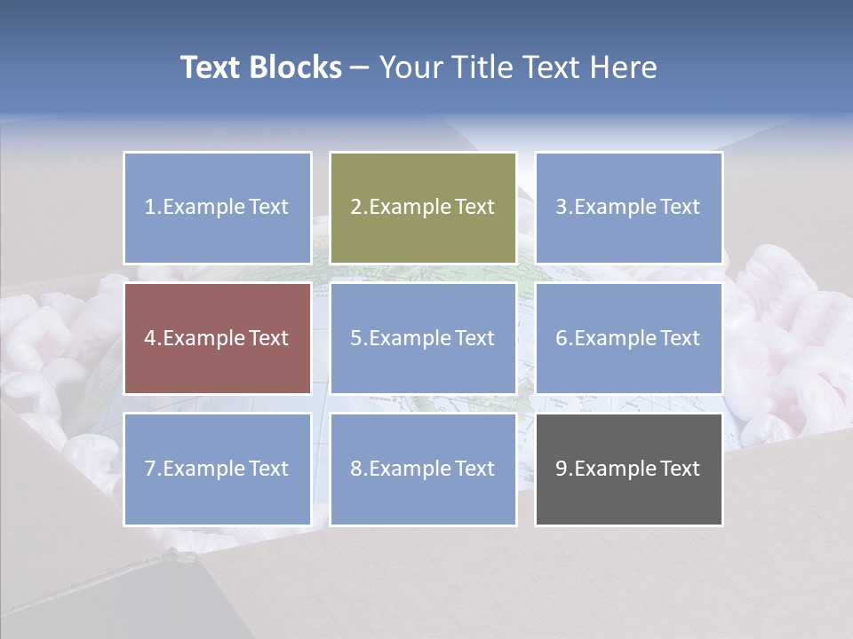 Delivery Storage Freight PowerPoint Template