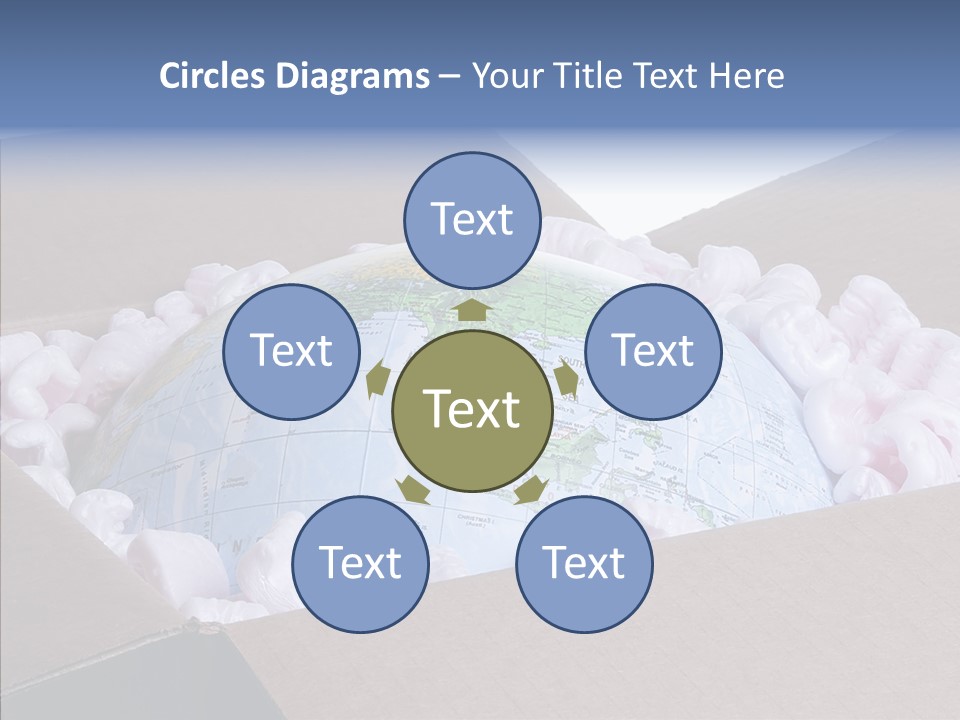 Delivery Storage Freight PowerPoint Template