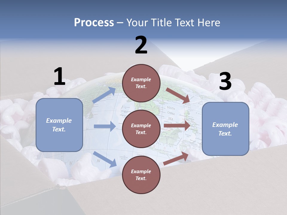 Delivery Storage Freight PowerPoint Template