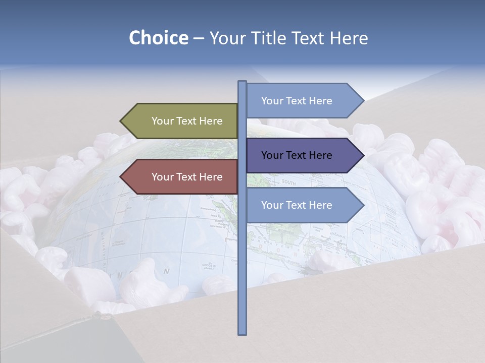 Delivery Storage Freight PowerPoint Template