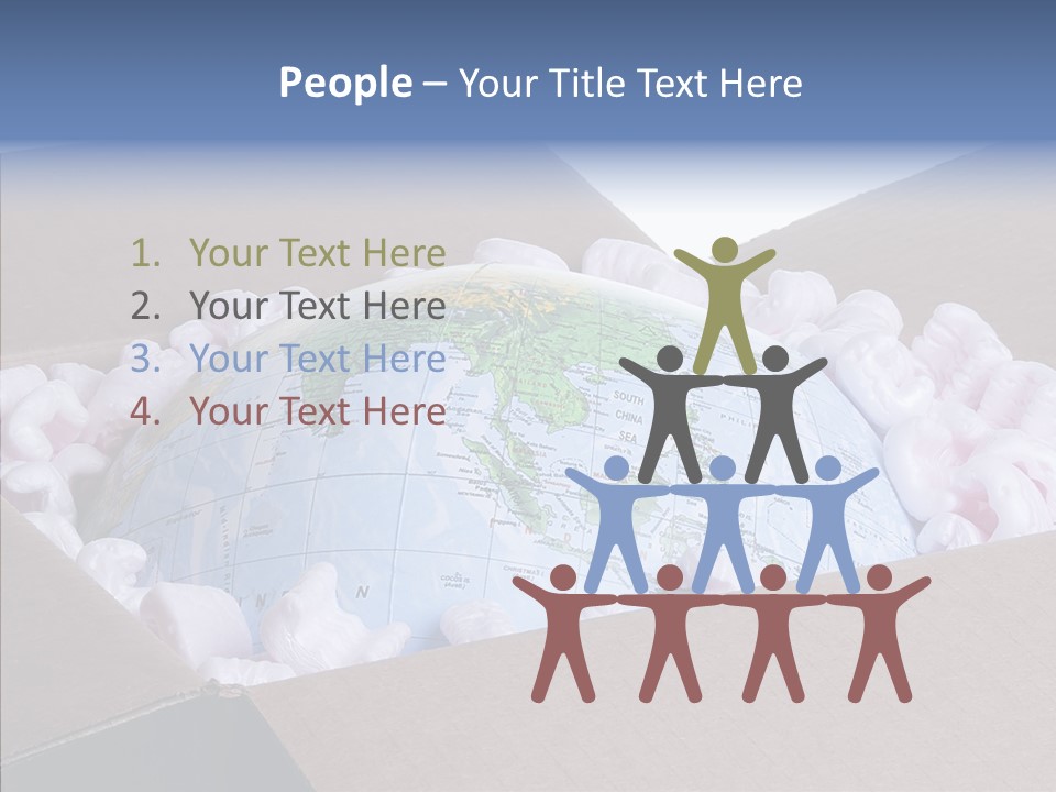 Delivery Storage Freight PowerPoint Template