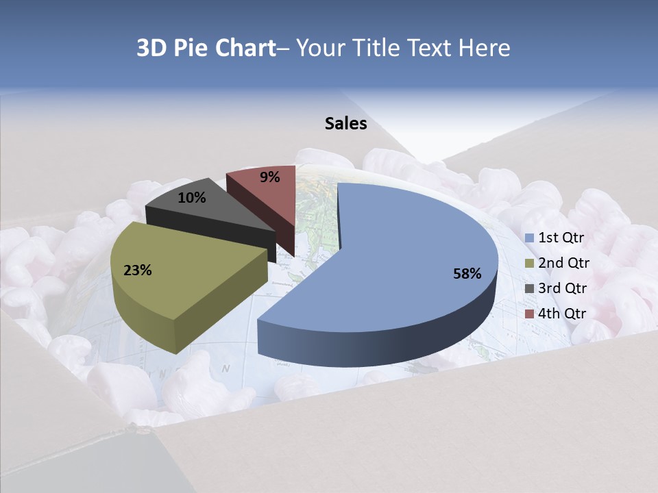 Delivery Storage Freight PowerPoint Template