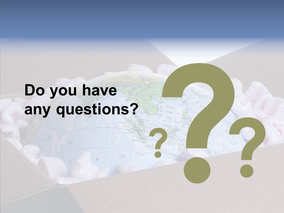 Delivery Storage Freight PowerPoint Template