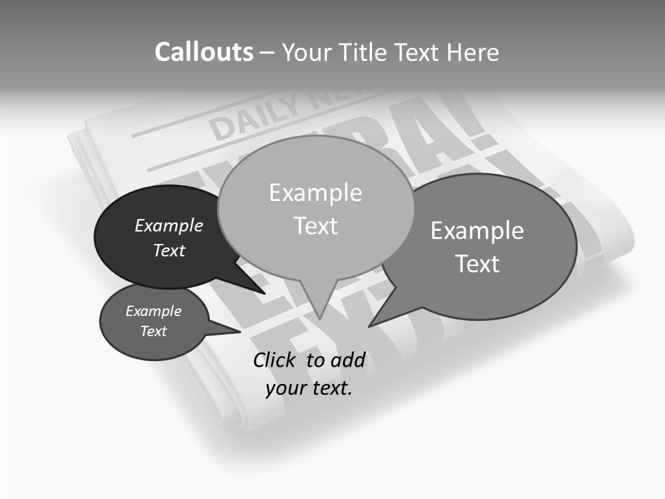 Screamer Urgent Media PowerPoint Template