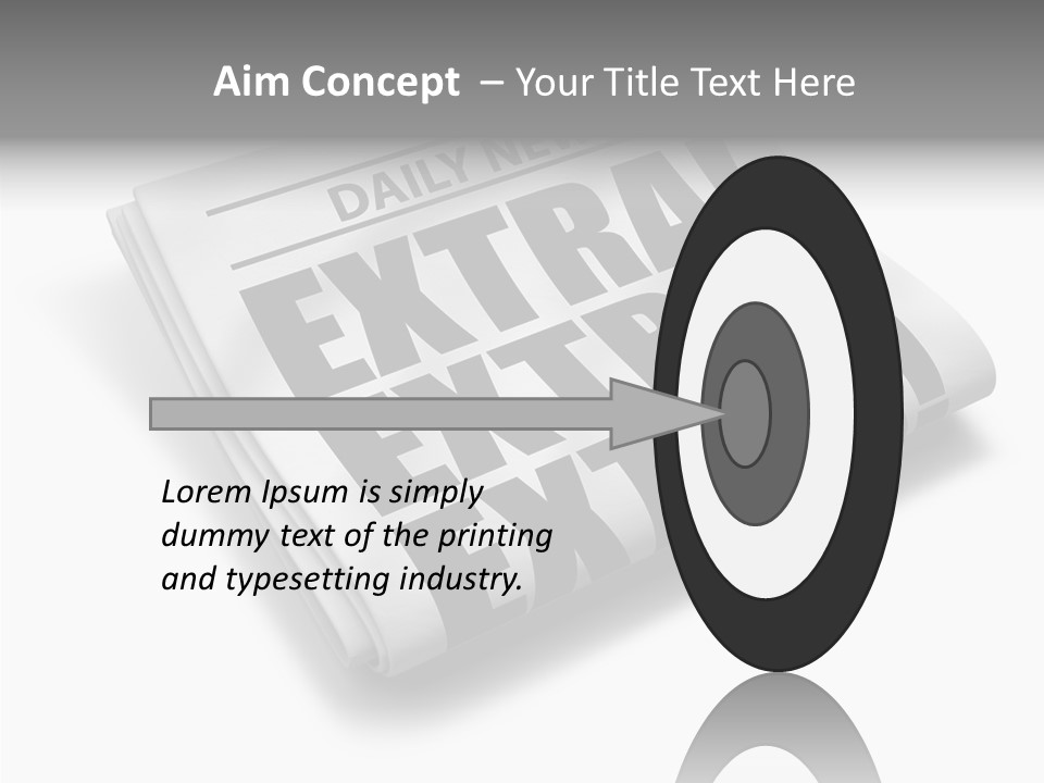 Screamer Urgent Media PowerPoint Template