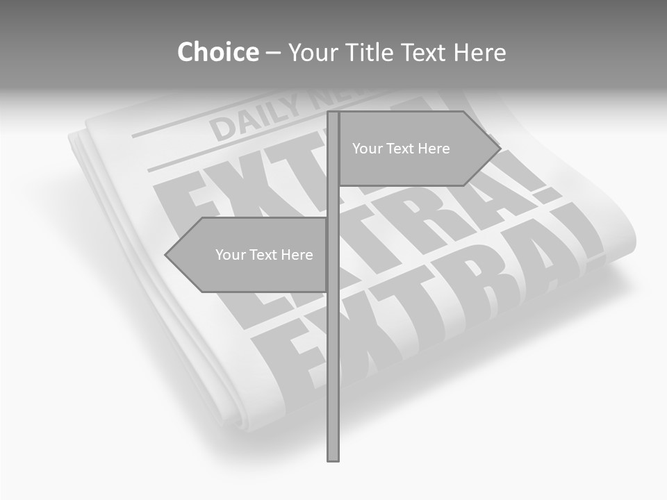 Screamer Urgent Media PowerPoint Template